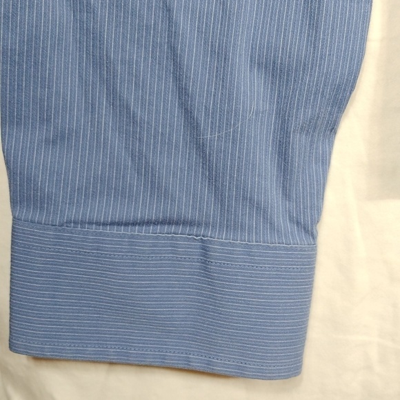 Armani Exchange men's large sized long sleeved snapped shirt - Picture 6 of 14